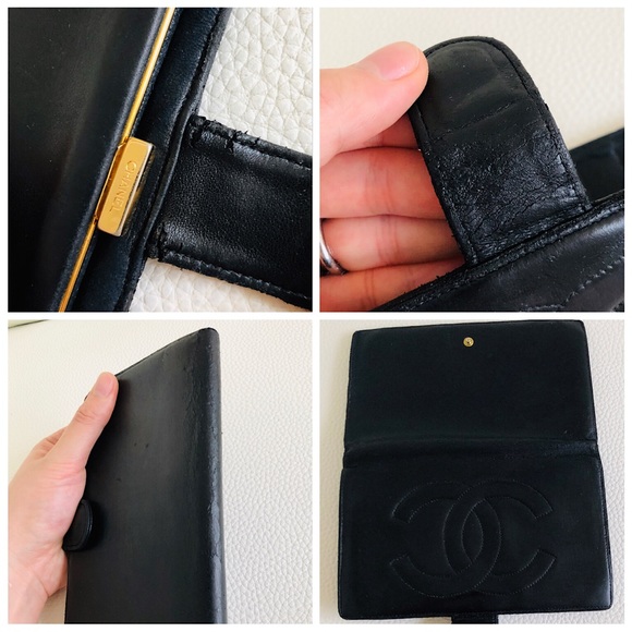 ⭕️SOLD⭕️Authentic Chanel Lambskin Long Wallet - Picture 6 of 8